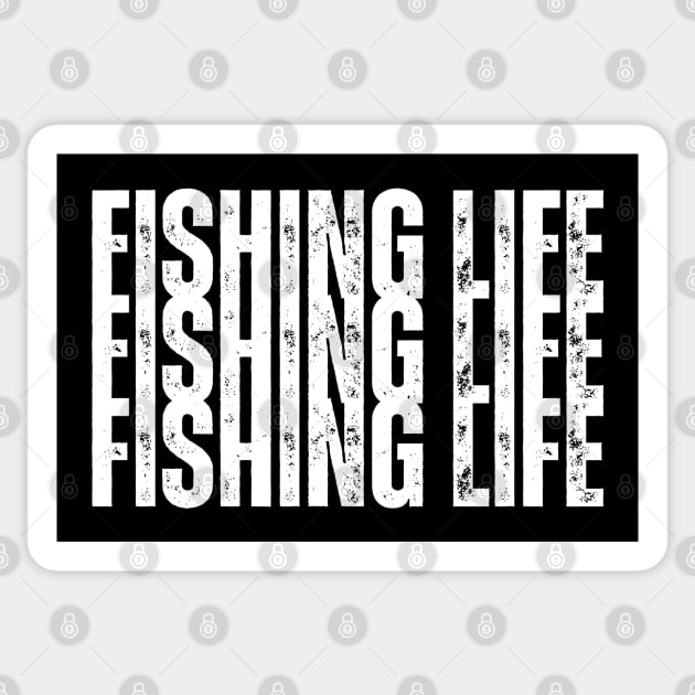 Fishing Life Sticker by HobbyAndArt